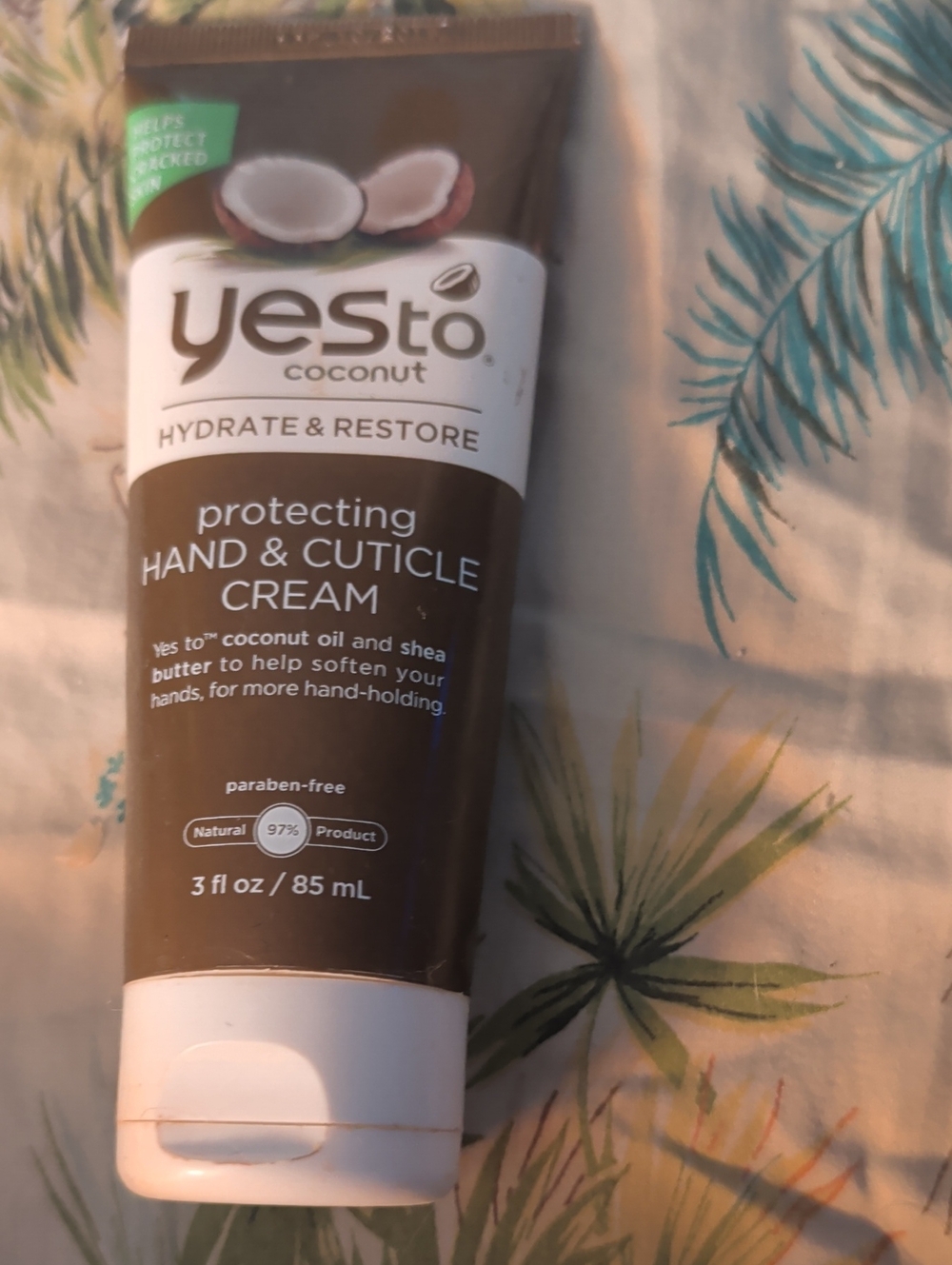 Yes To Coconut Hydrate & Restore Protecting Hand & Cuticle Cream New
